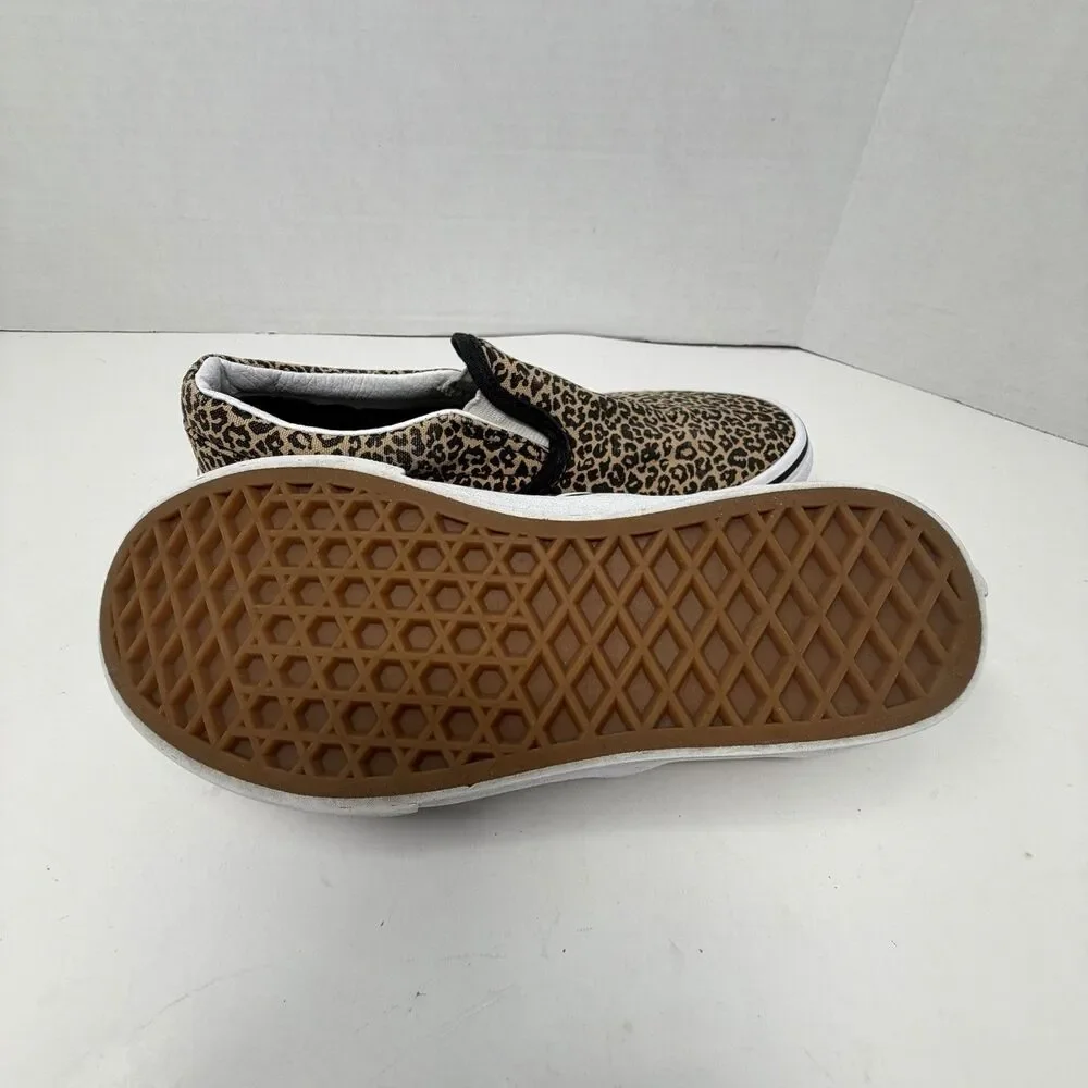 Vans Slip-On Leopard Print Shoes 4001149359 Kids Size 1.5
